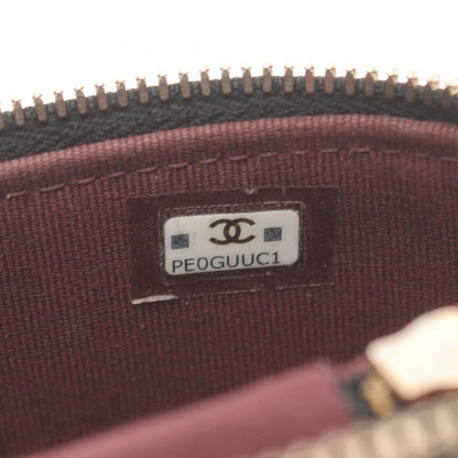Chanel Caviar Matelasse Phone Holder Bag Black