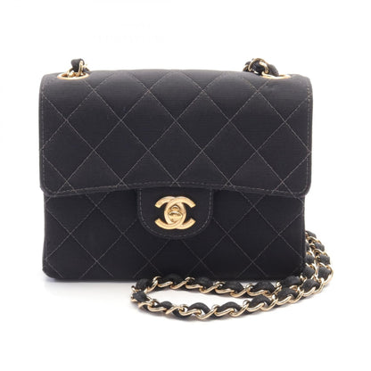 Chanel Mini Matelasse Canvas Shoulder Bag A35200