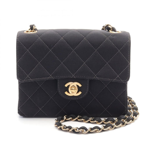 Chanel Mini Matelasse Canvas Shoulder Bag A35200