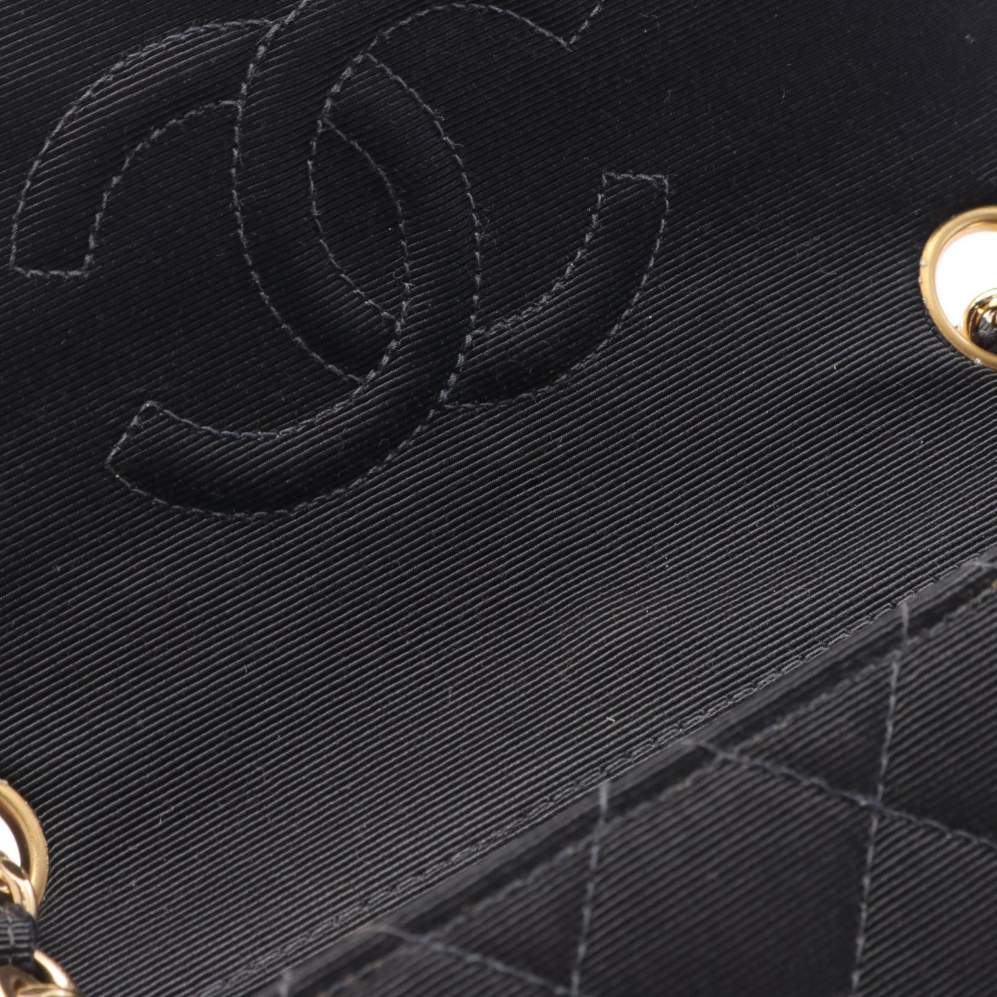 Chanel Mini Matelasse Canvas Shoulder Bag A35200