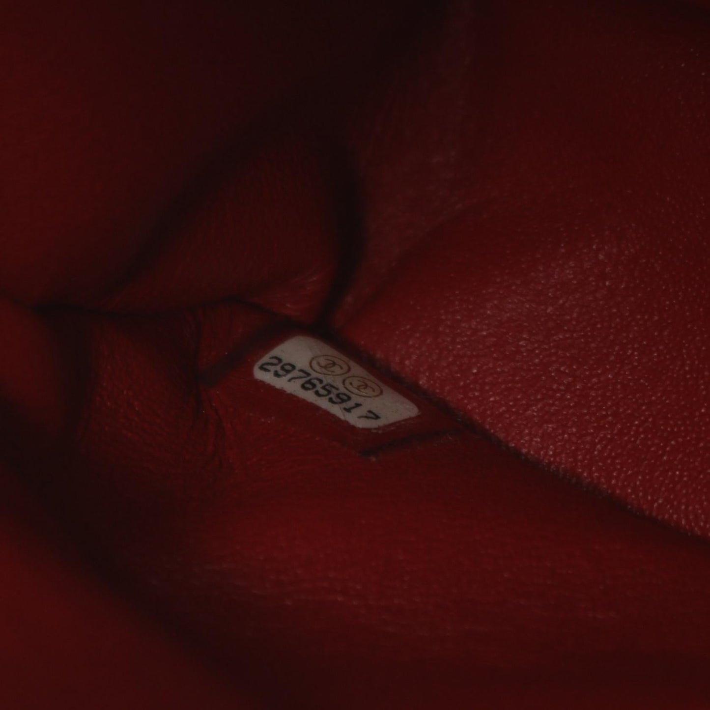 Chanel Matelasse W Flap Shoulder Bag Red