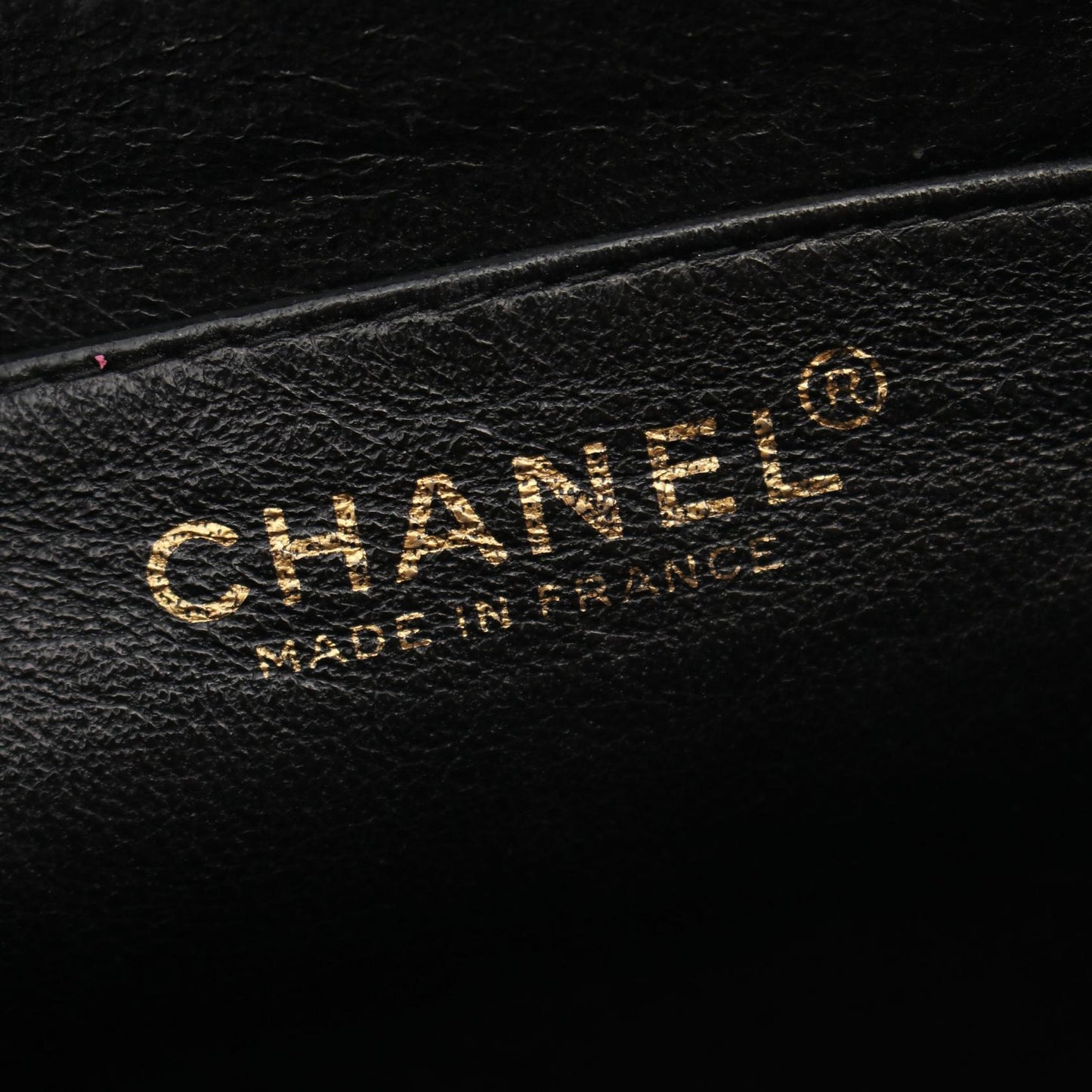 Chanel Caviar Skin Matelasse Handbag Black