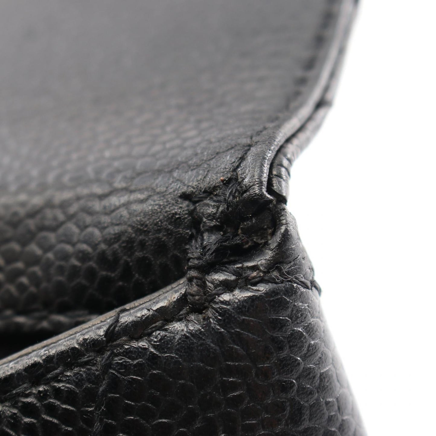 Chanel Caviar Skin Matelasse Handbag Black