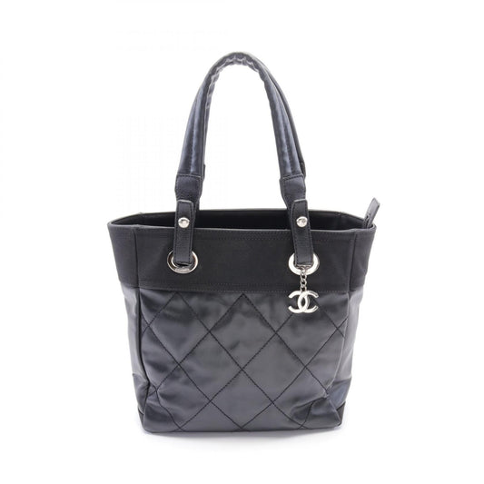 Chanel Paris Biarritz PM Tote Bag Leather PVC