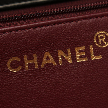 Chanel Matelasse Lambskin Shoulder Bag Black