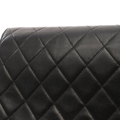 Chanel Matelasse Lambskin Shoulder Bag Black