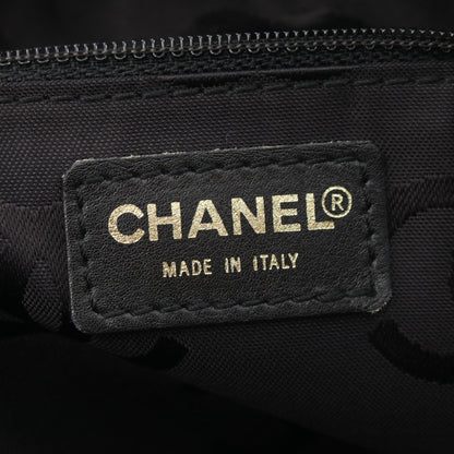 Chanel Wild Stitch Leather Handbag Black