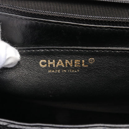 Chanel Matelasse Handbag Caviar Skin Black