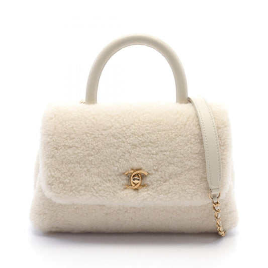 Chanel Coco Handle Flap Matelasse Handbag A92990