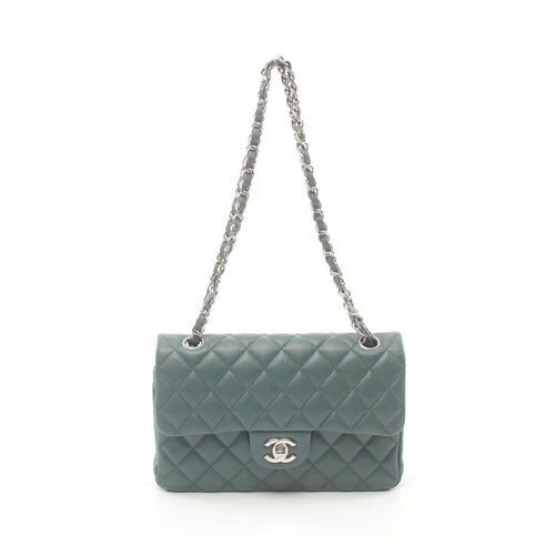 Chanel Caviar Skin Matelasse W Flap Shoulder Bag