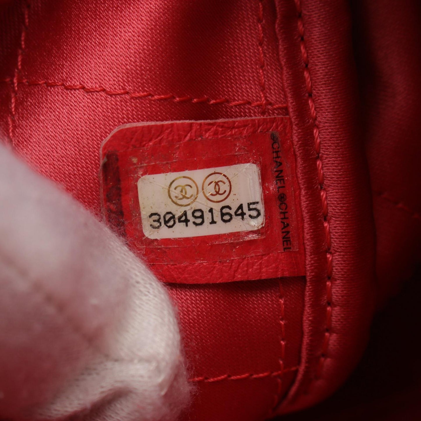 Chanel Matelasse Lambskin Shoulder Bag Pink