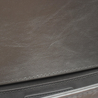 Chanel Boy Matelasse Shoulder Bag Gray A67085