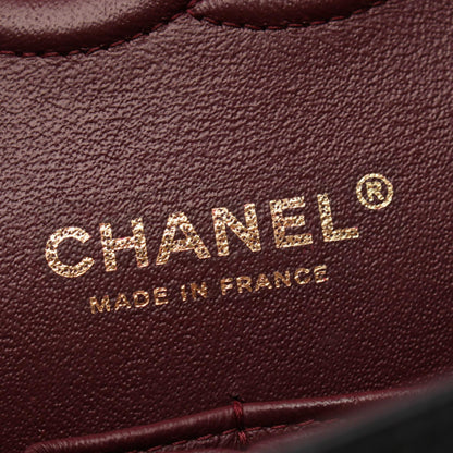 Chanel Matelasse W Flap Leather Shoulder Bag