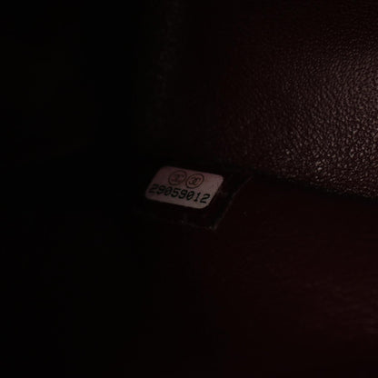 Chanel Matelasse W Flap Leather Shoulder Bag