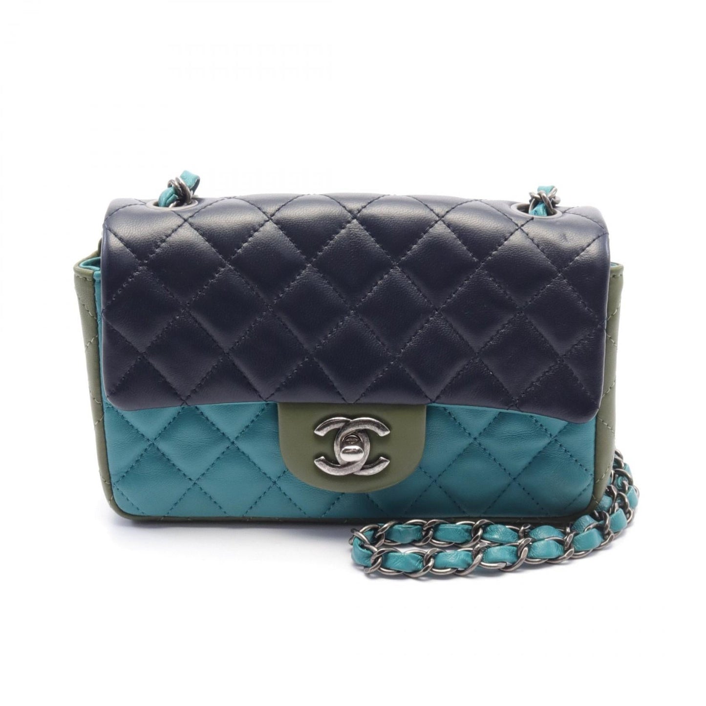 Chanel Mini Matelasse 20 Shoulder Bag Lambskin