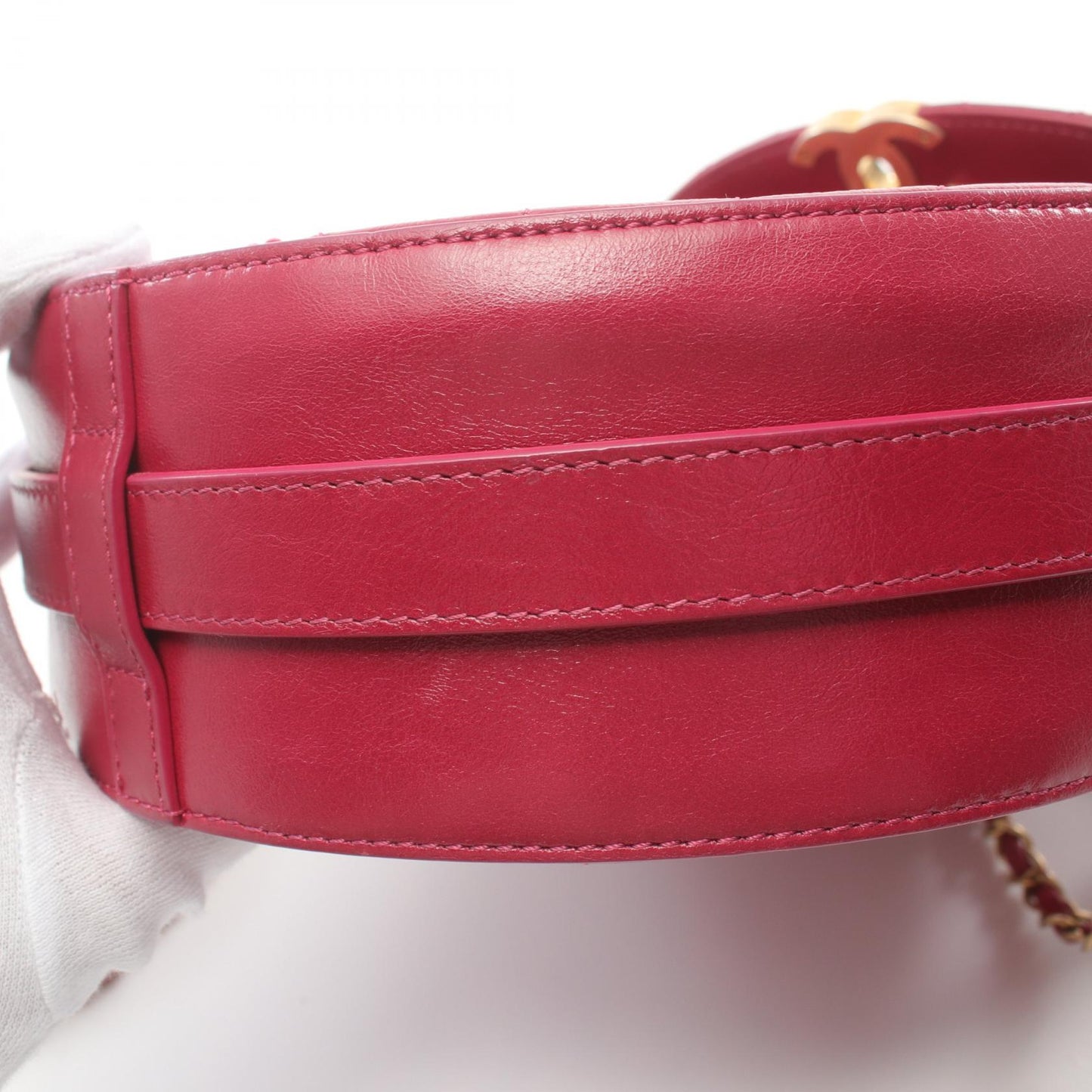 Chanel Matelasse Leather Handbag Pink