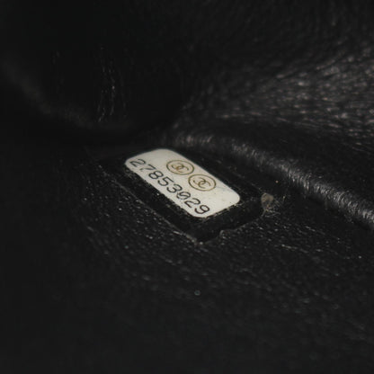 Chanel Matelasse Lambskin Shoulder Bag Black