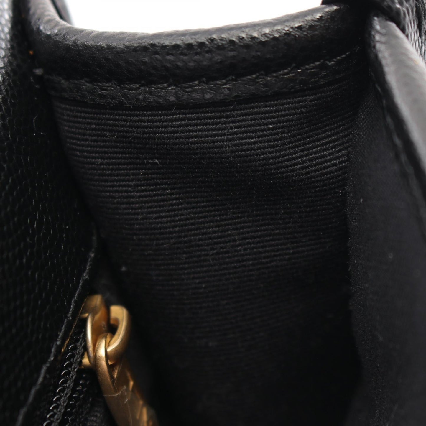 Chanel Small Top Handle Shoulder Bag Black