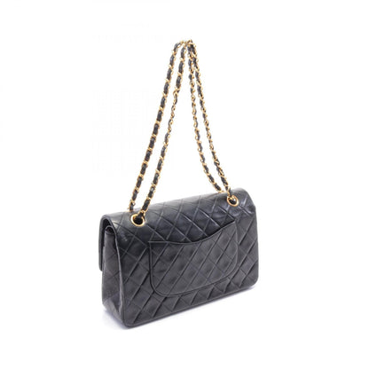 Chanel Matelasse W Flap Lambskin Shoulder Bag