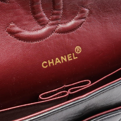 Chanel Matelasse W Flap Lambskin Shoulder Bag