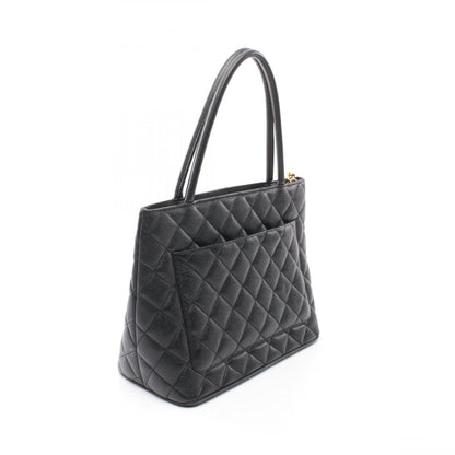 Chanel Caviar Skin Tote Bag Black A01804