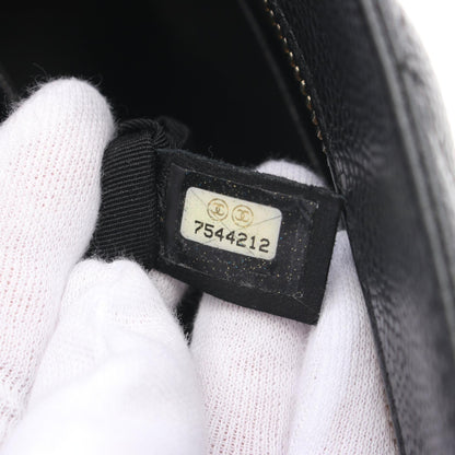 Chanel Caviar Skin Tote Bag Black A01804