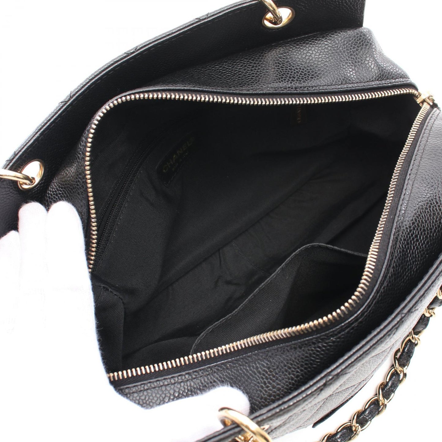 Chanel Caviar Skin Matelasse Shoulder Bag