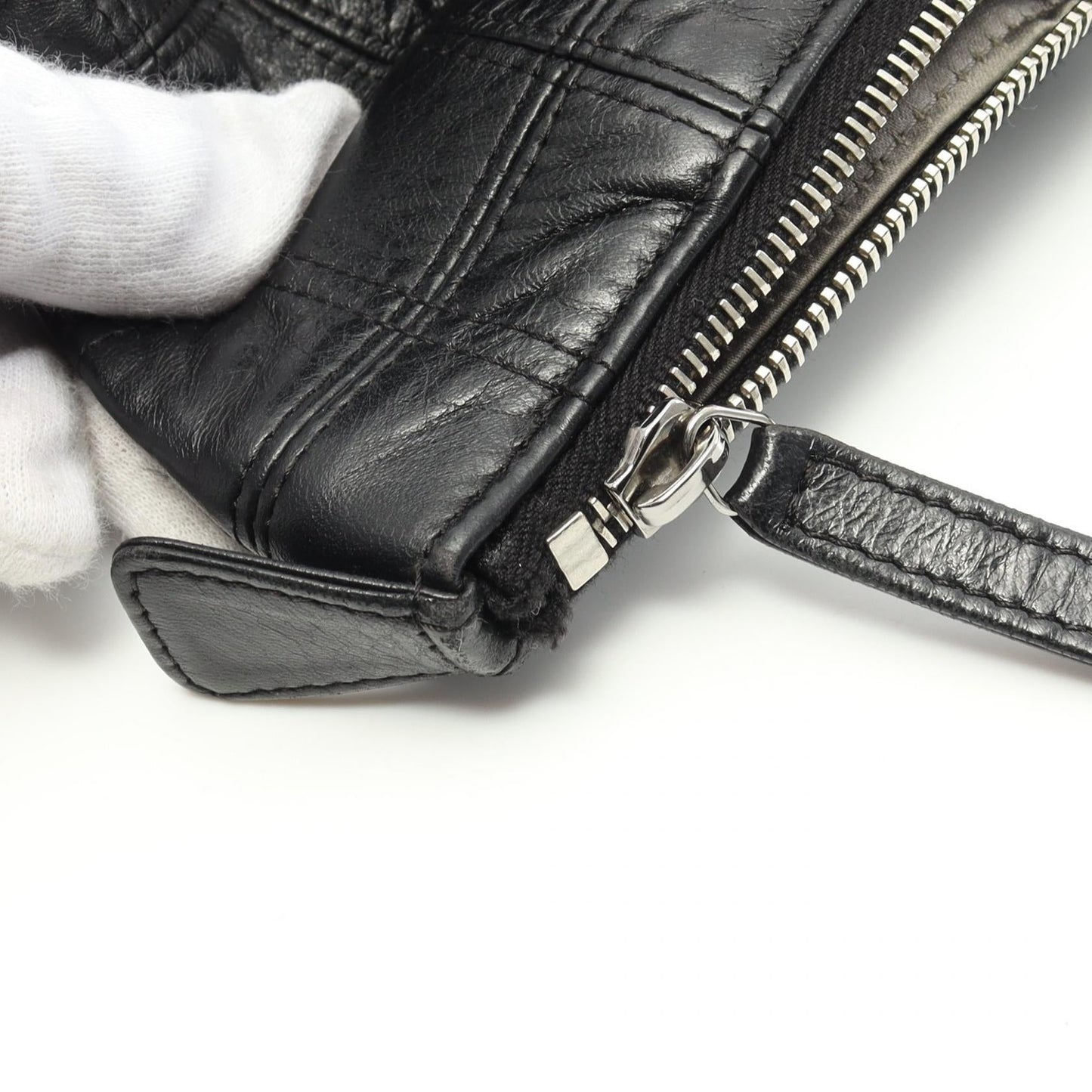 Chanel Leather Chocobar Handbag Black
