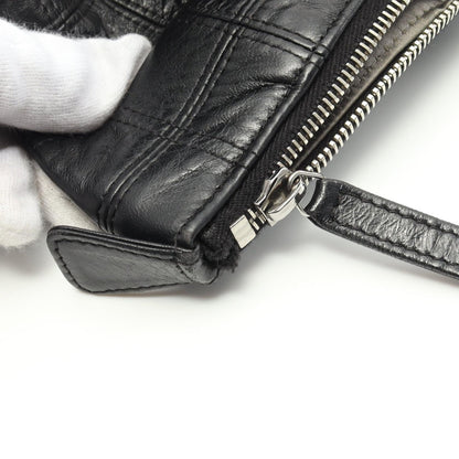 Chanel Leather Chocobar Handbag Black