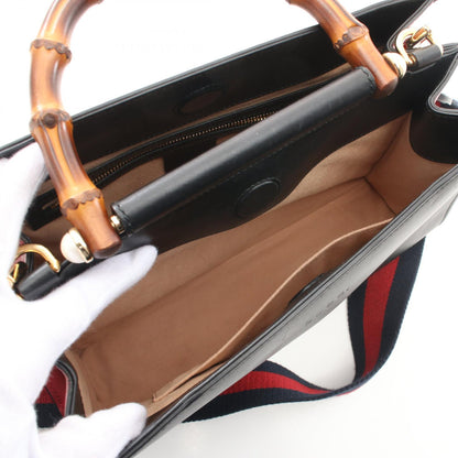 Gucci Bamboo Leather Handbag 459076