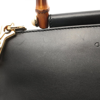 Gucci Bamboo Leather Handbag 459076