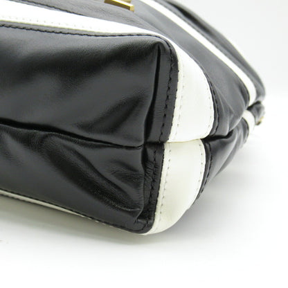 Chanel Mini Chain Shoulder Bag Black Leather