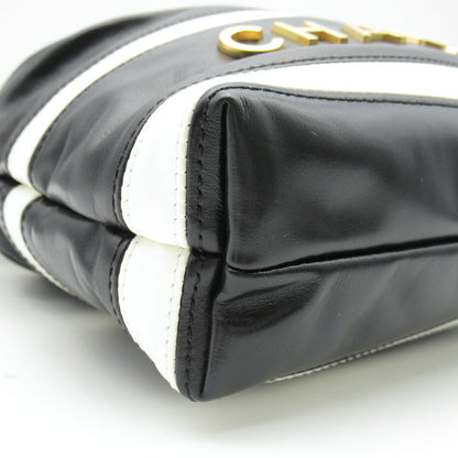 Chanel Mini Chain Shoulder Bag Black Leather