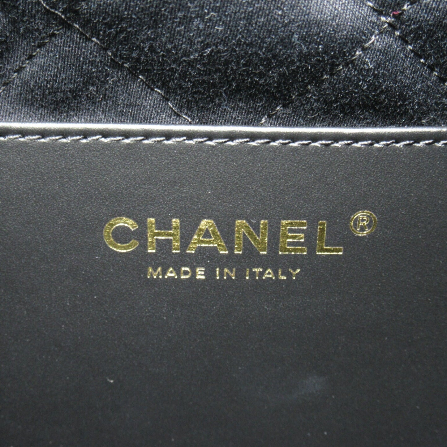 Chanel Mini Chain Shoulder Bag Black Leather