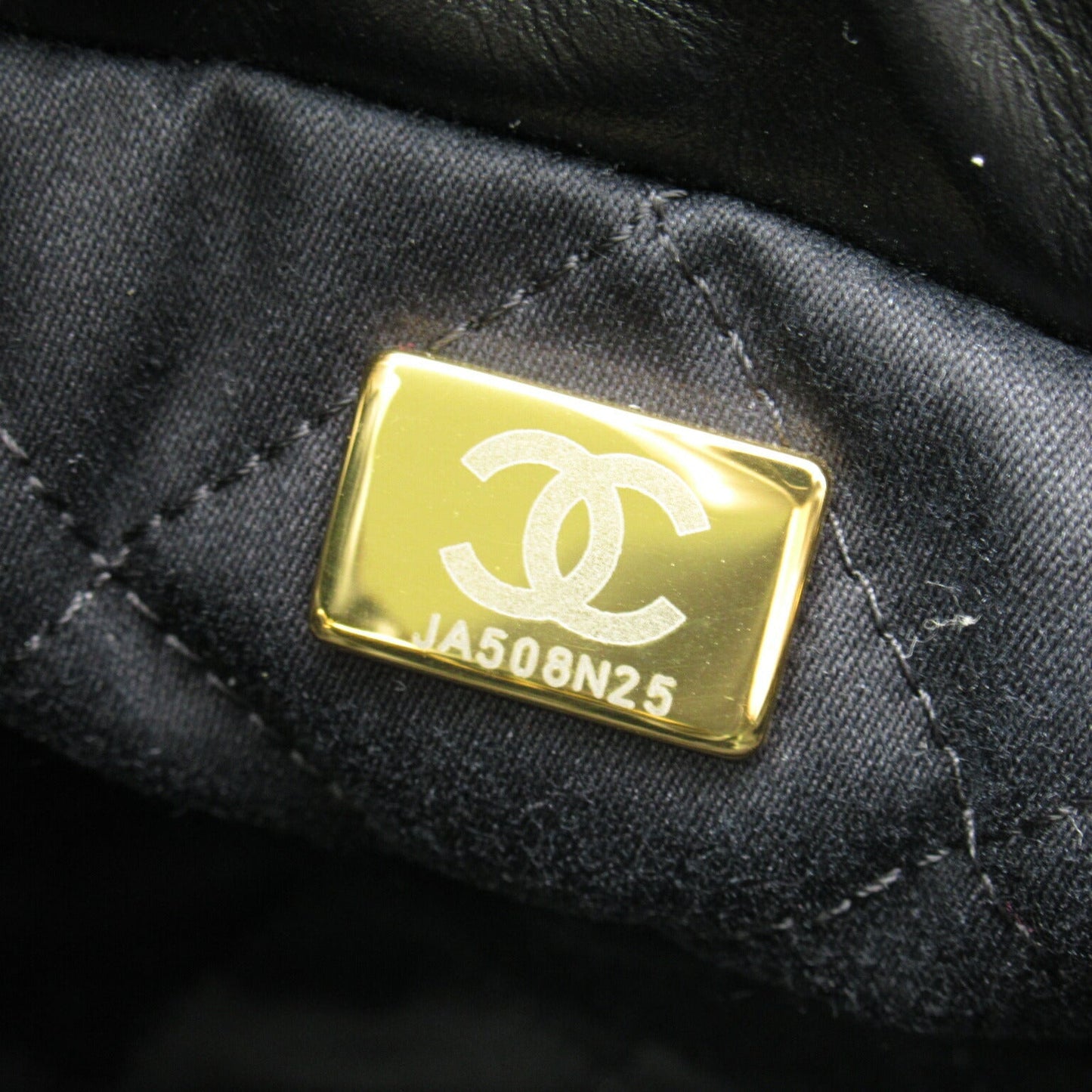 Chanel Mini Chain Shoulder Bag Black Leather