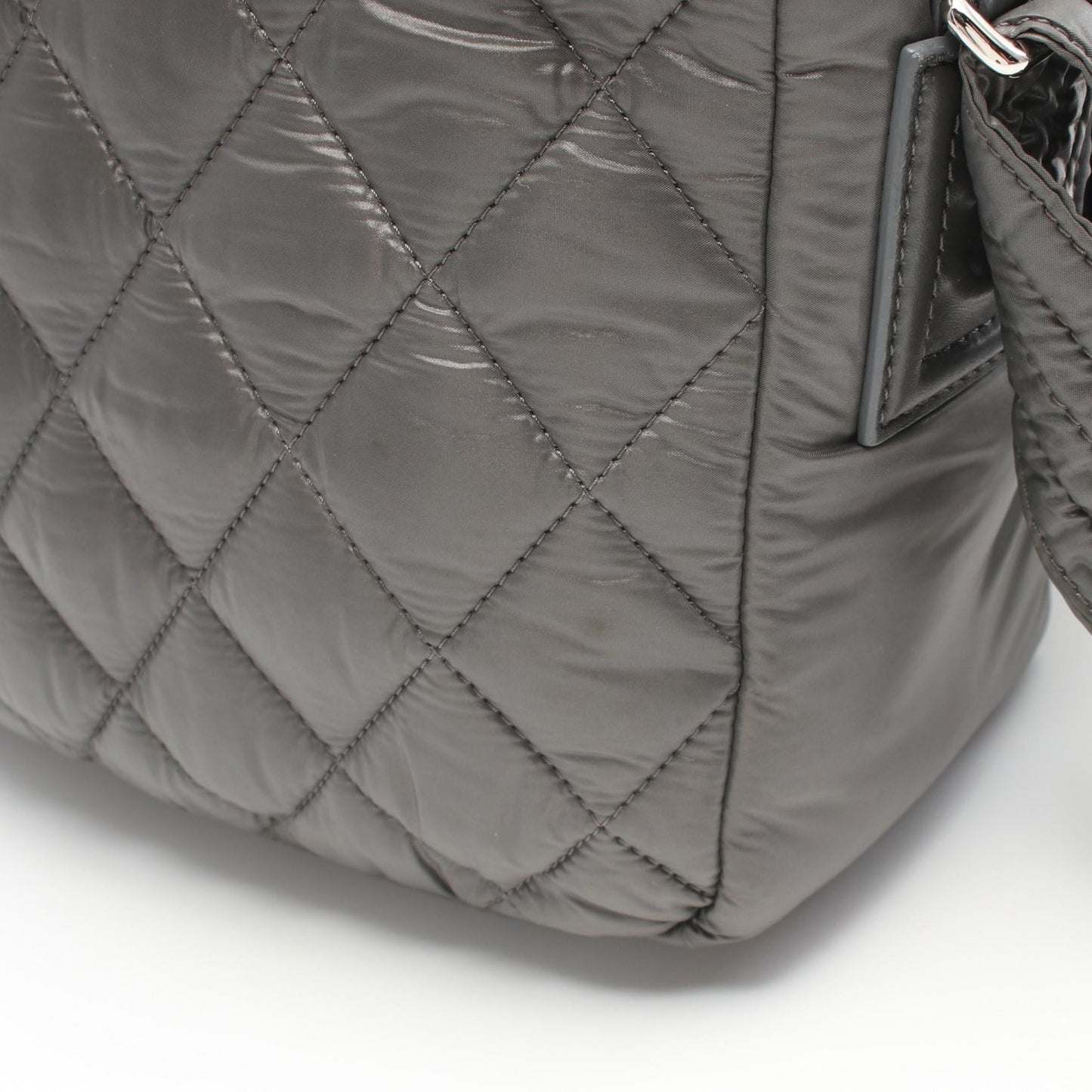 Chanel Nylon Leather Cocoon Small Messenger Bag