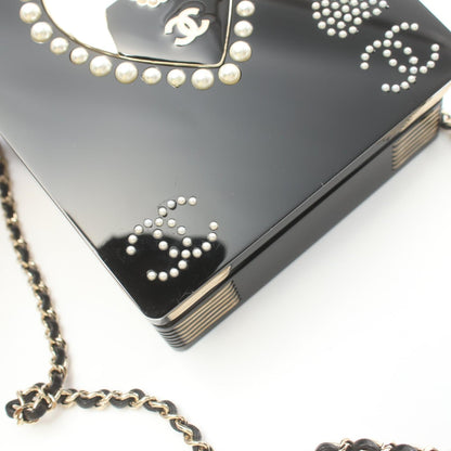 Chanel Casino Card Minaudiere Bag Metal Crossbody Bag