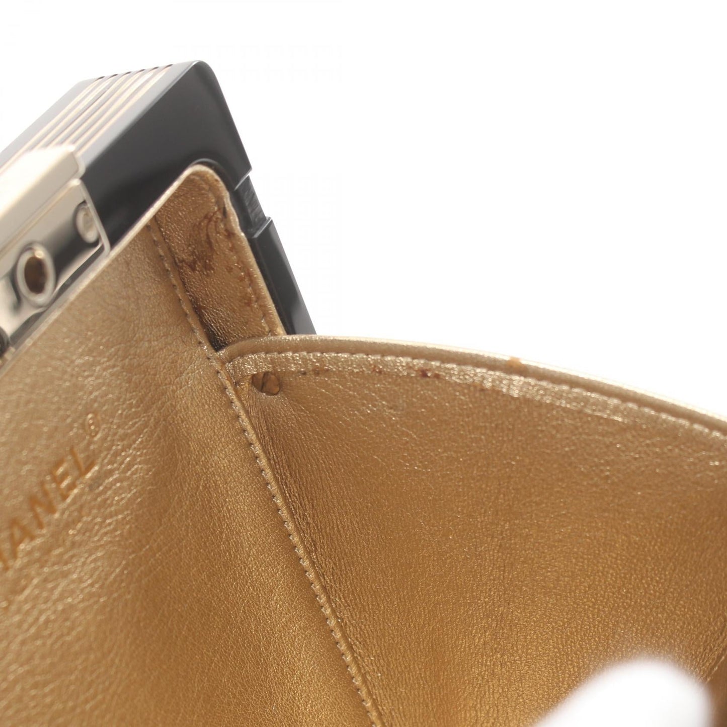 Chanel Casino Card Minaudiere Bag Metal Crossbody Bag