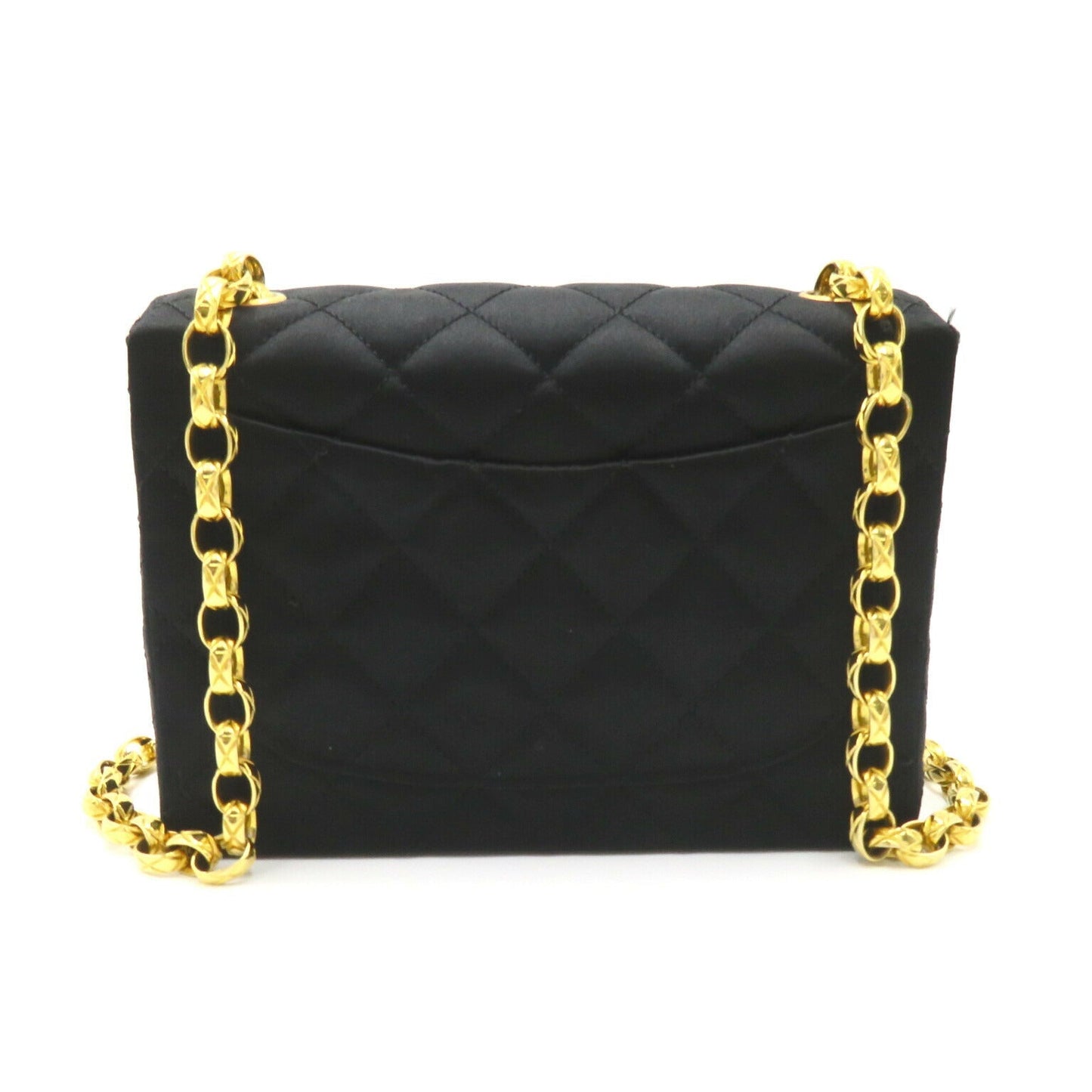 Chanel Satin Mini Matelasse Shoulder Bag