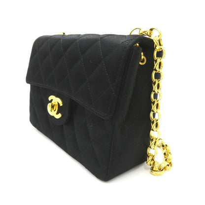 Chanel Satin Mini Matelasse Shoulder Bag