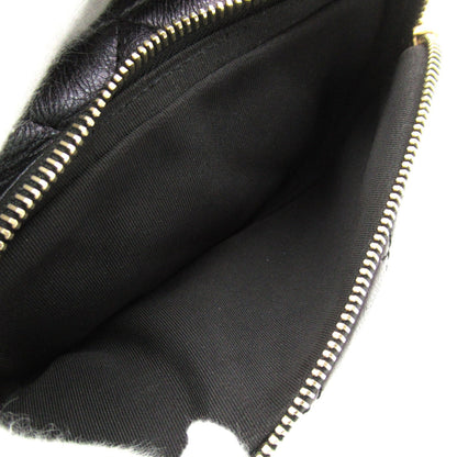 Chanel Quilted Leather Zip Belt Bag Leather Belt Bag AS0556 in New Condition