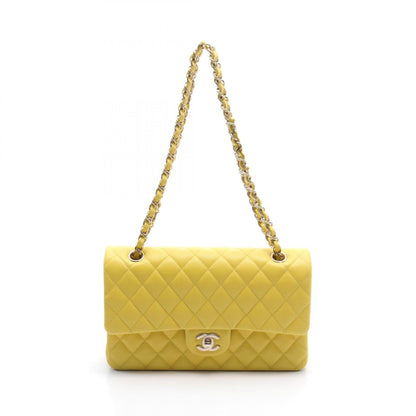 Chanel Caviar Skin Matelasse W Flap Shoulder Bag