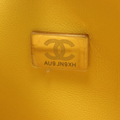 Chanel Caviar Skin Matelasse W Flap Shoulder Bag