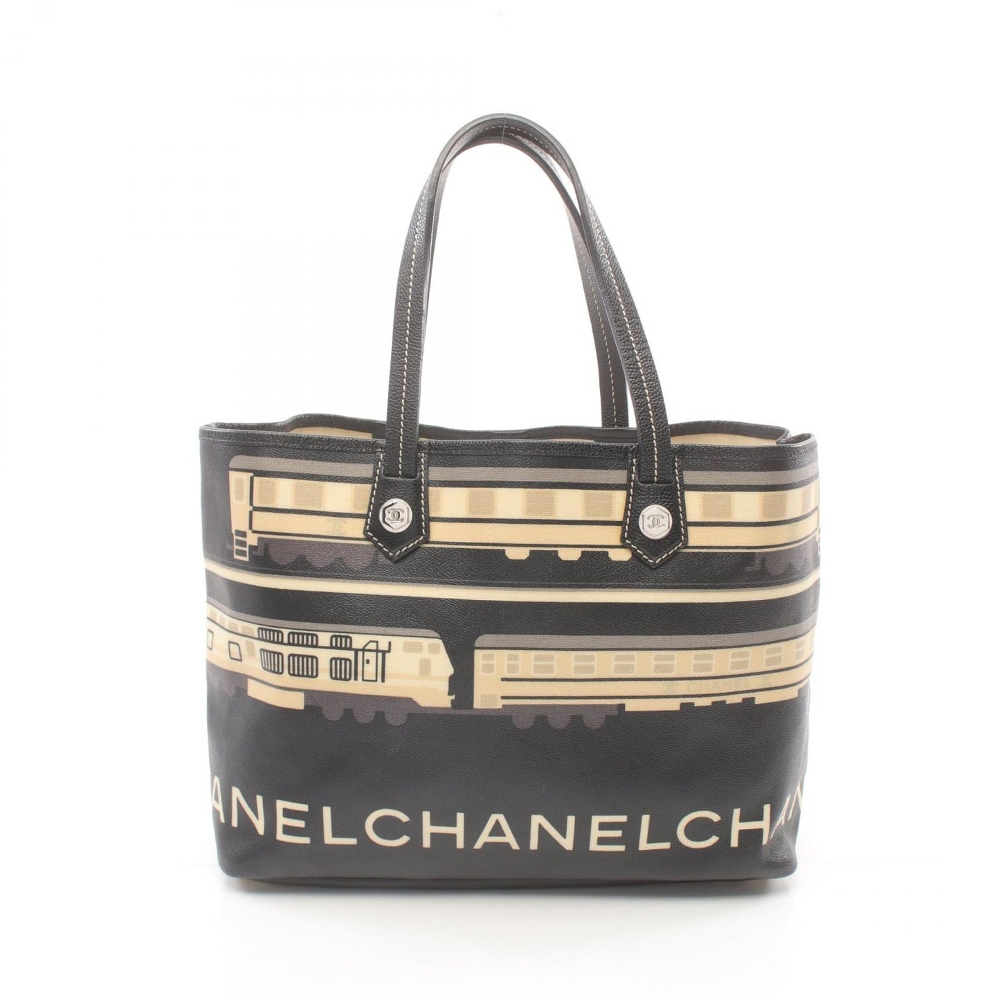Chanel Central Station Tote Bag PVC Leather