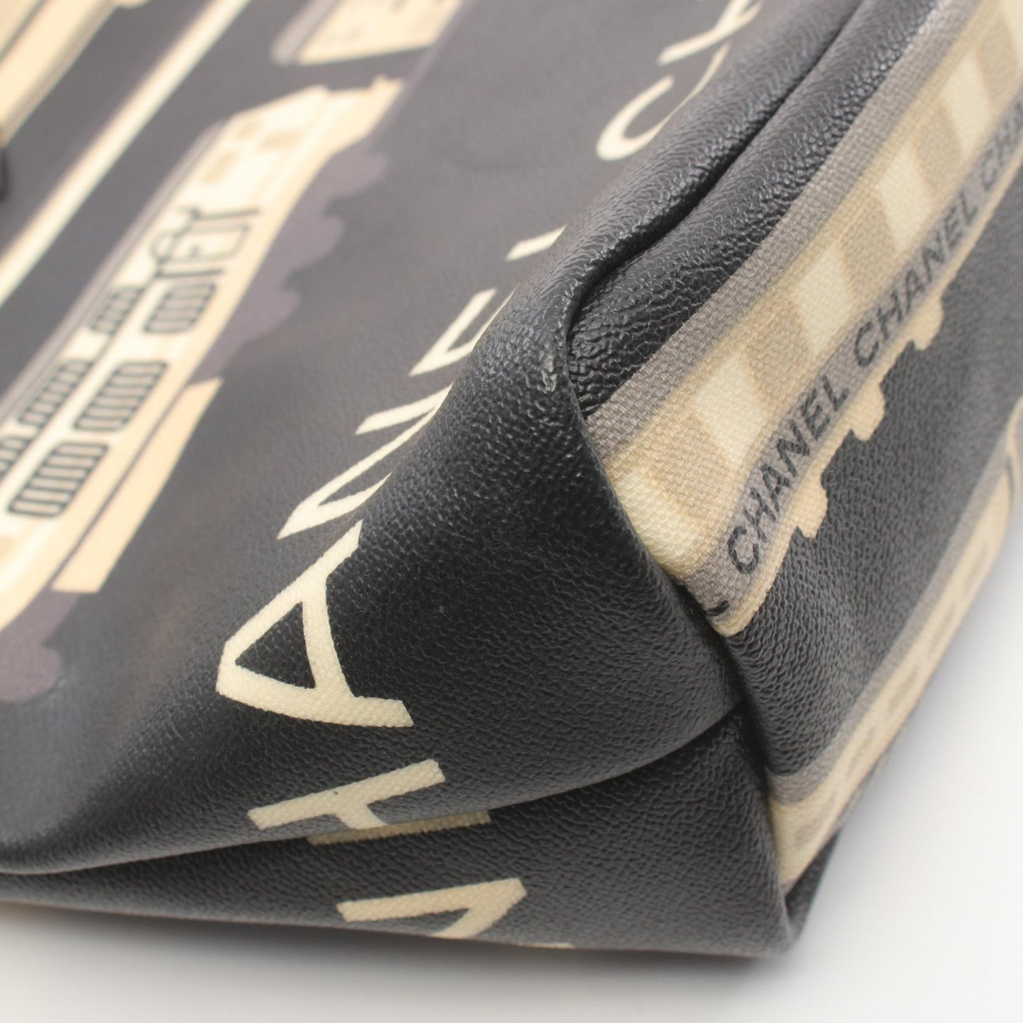 Chanel Central Station Tote Bag PVC Leather