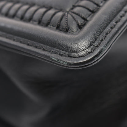 Chanel Boy Leather Shoulder Bag A67086