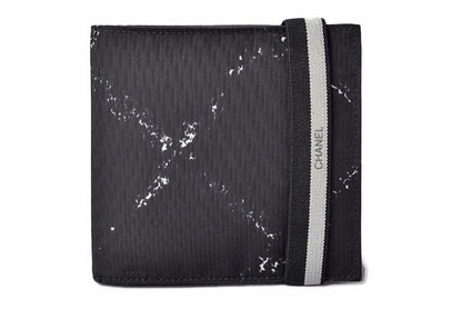 Chanel Nylon Men's Wallet Black