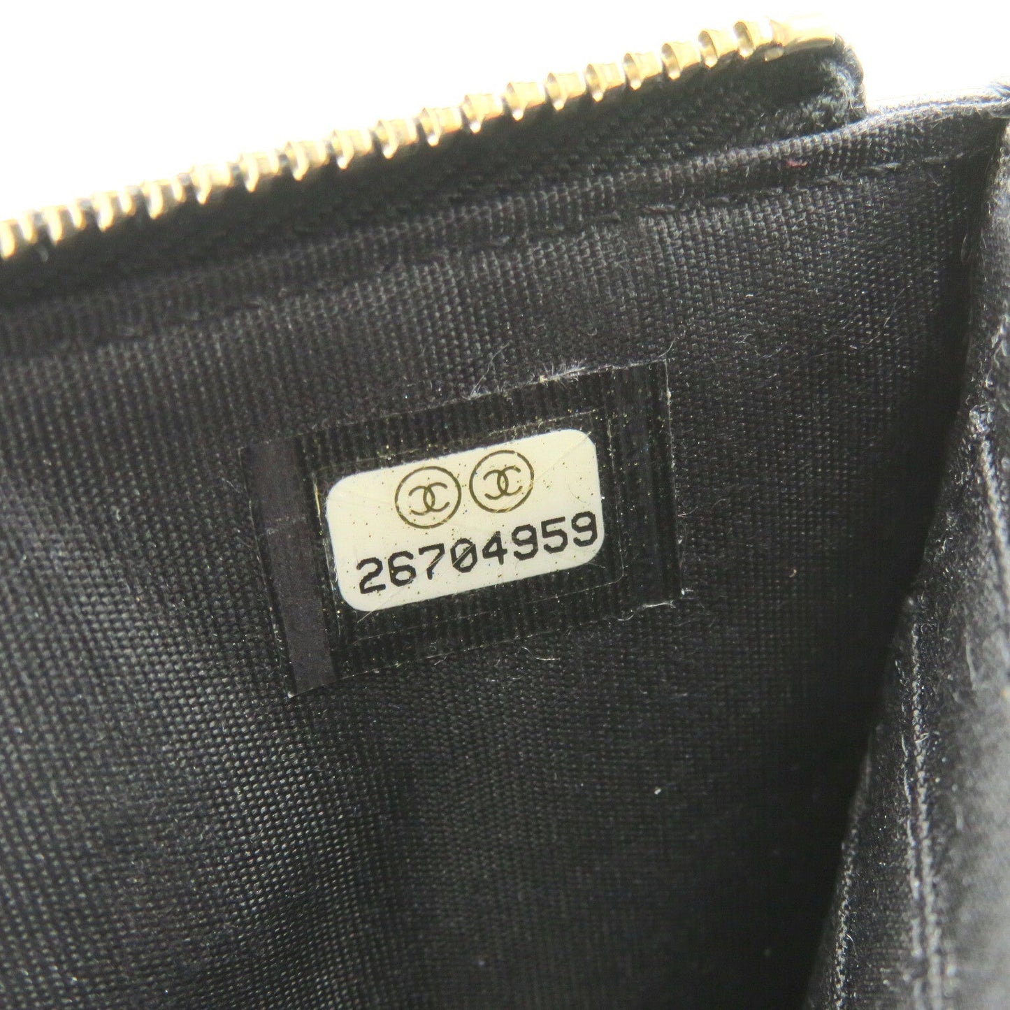 Chanel Matelasse Medium Zip Wallet Leather Long Wallet 26704959 in New Condition