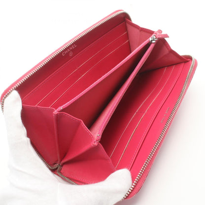 Chanel Coco Mark Long Wallet Leather Long Wallet 19420871 in New Condition