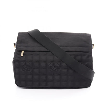 Chanel Nylon Canvas Leather Shoulder Bag